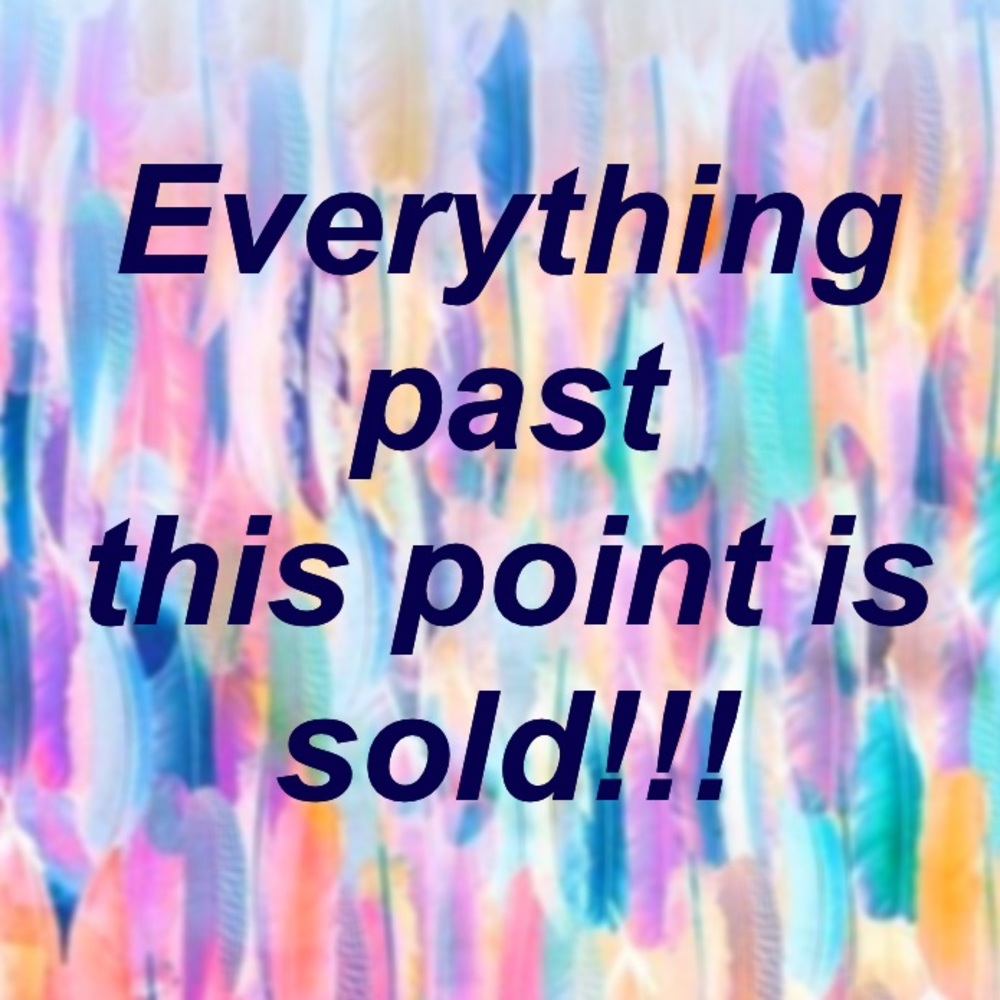 Thanks to all who purchased!!!